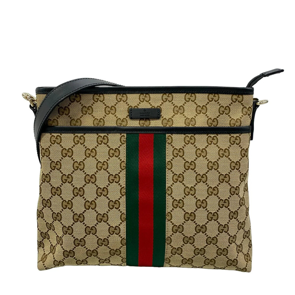 Gucci Shelly Beige Dark Brown Black #376929G11B